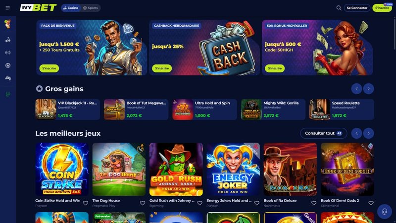 Présentation de ivybet promotions